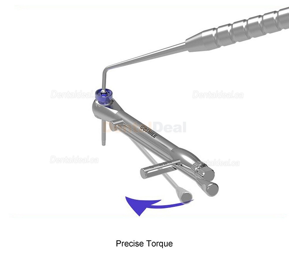 Universal Dental Implant Torque Wrench Prosthetic Kit